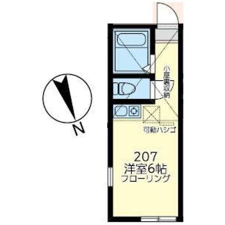 ユナイト森ダルジェントの物件間取画像